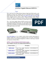 Cisco 4- And 8-Port Gigabit Ethernet EHWICs