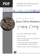Brochure Portail Calvin En
