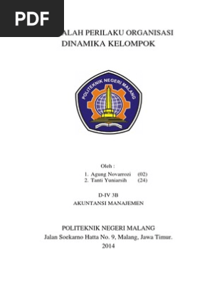 Makalah Dinamika Kelompok