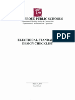 Final Electrical Design Standards PDF