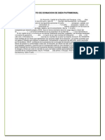Contrato de Donacion de Bien Patrimonial PDF