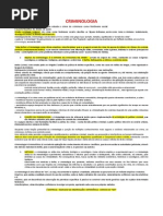 CRIMINOLOGIA - RESUMO