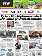 Periódico Norte edición del día miércoles 25 de junio de 2014