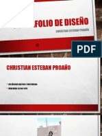 Portafolio de Diseño - Christian Esteban Proaño