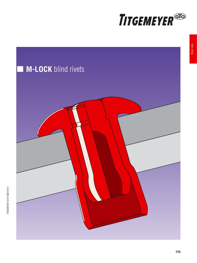 M-LOCK Blind Rivets Specifications | PDF | Rivet | Metalworking