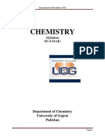 Chemistry Syllabus (BS)