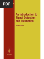 An Introduction To Signal Detection and Estimation 1988