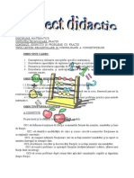 Proiect Didactic Matematica