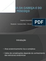 Anatomia Da Cabeça e Do Pescoço