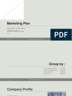 Contoh Marketing Plan