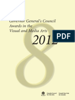 Governor General Award Booklet