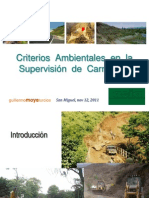 Criterios Ambientales Supervision Obras Ing. Moya