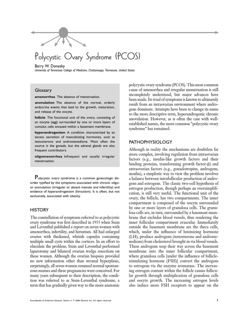 Understanding Polycystic Ovary Syndrome | PDF | Polycystic Ovary ...