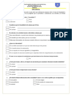 Diagnostico Sexualidad 7° y 8°