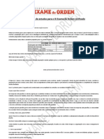 Cronograma de Estudos Para o IX Exame de Ordem Unificado Modificado 1