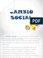 Cambio Social XD