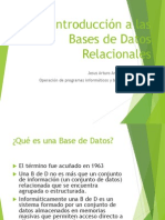 Bases de Datos I