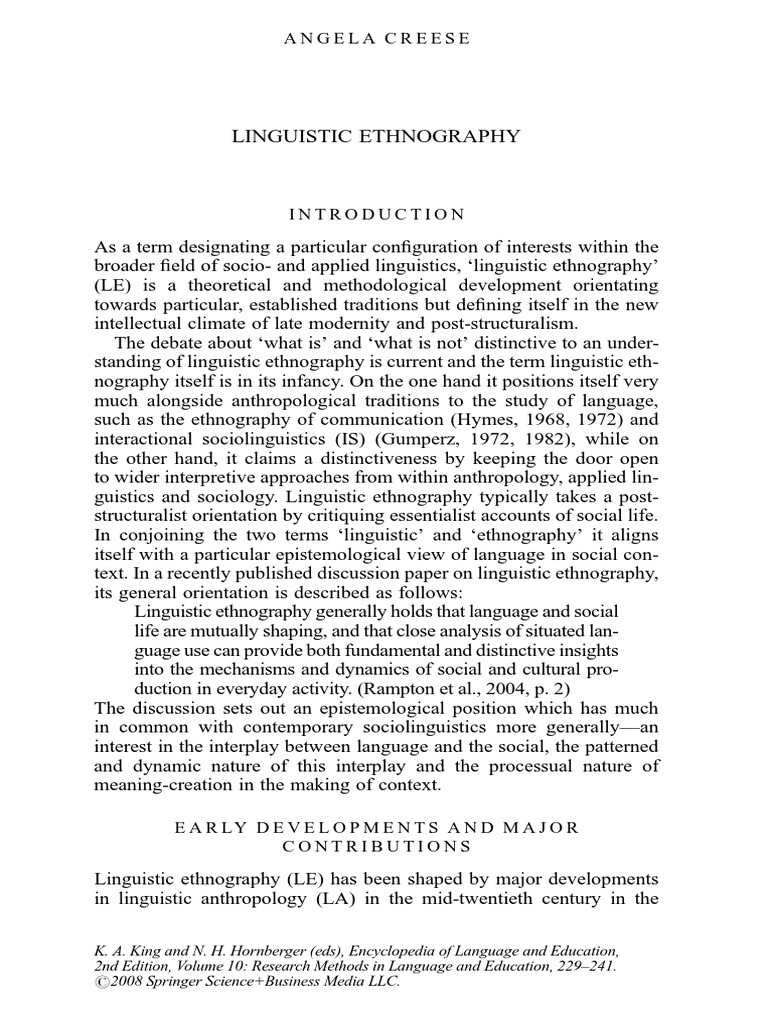 creese-a-linguistic-ethnography-pdf-ethnography-anthropology