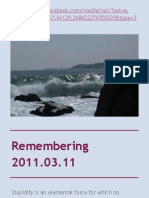 Remembering 2011.03.11