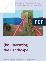 Re-Inventing The Landscape