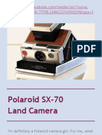 Polaroid SX-70 Land Camera