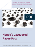 Nendo's Lacquered Paper-Pots