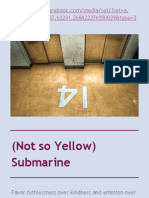 Not So Yellow Submarine