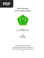 Download Journal Reading Ruptur Tendon Achiles by Muhamad Azhari M SN231336503 doc pdf