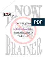 KnowBrainer Manual