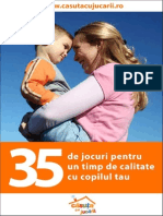 35 de Jocuri Pentru Un Timp de Calitate Cu Copilul Tau