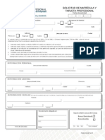 Formulario para El Tramite de La Matricula Profesional 3