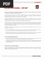 MBA Em Sistemas de Gestao Empesarial ERP SAP