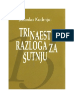 Jasenka Kodrnja - Trinaest Razloga Za Šutnju