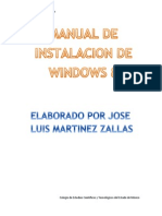 Manual de Instalacion de Windows 8