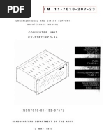 TM 11-7010-207-23 - Converter - Unit - CV-3787 - 1985 PDF