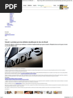 Moody'S_ Próximo Governo Definirá Classificação de Risco Do Brasil