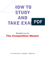 How To Study AND Take Exams: The Competition Master