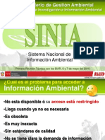 Importancia del SINIA para la gestión ambiental