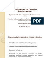 Fundamentos de Derecho Administrativo UIGV 20-05-2013