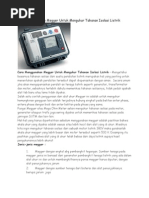 Download Cara Menggunakan Megger Untuk Mengukur Tahanan Isolasi Listrik by amaliakarina SN231358997 doc pdf