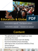 Globalization and Education the Real One