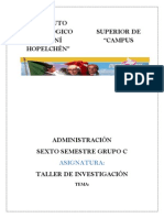 Proyecto Taller de Investigacion