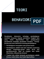 Teori Behavioris