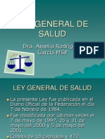 Ley General de Salud 482