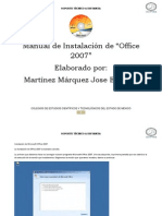 Instalación de Microsoft Office 2007 PDF