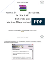 Instalación de WinRAR PDF