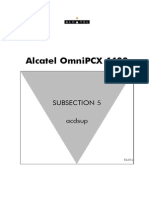 Alcatel Omnipcx 4400: Subsection 5 Acdsup