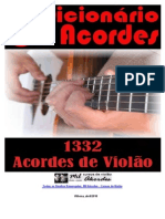 Dicionário de Acordes de Violão PDF