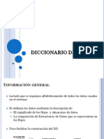 Tema 2. Diccionario de Datos