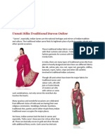   National Heritage of Traditional Indian Sarees